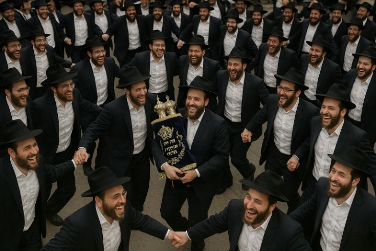 Simchat HaTorah celebration